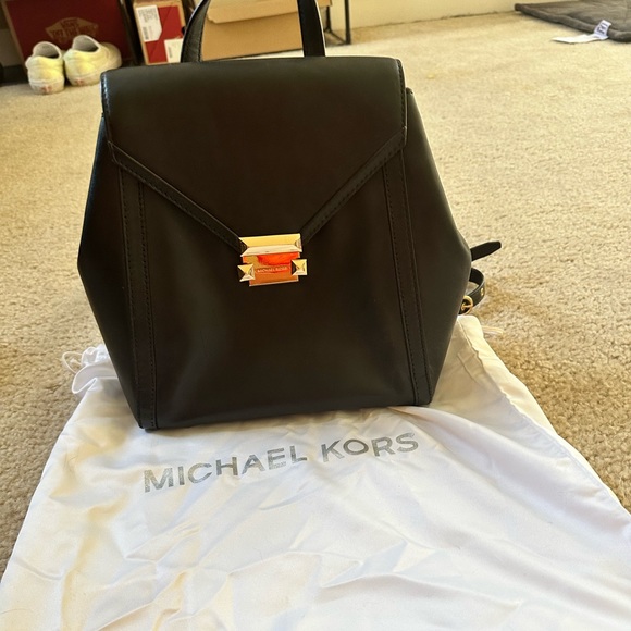 Michael Kors Leather Backpack - Picture 2 of 2